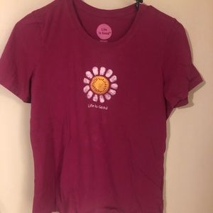 Life Is Good tee